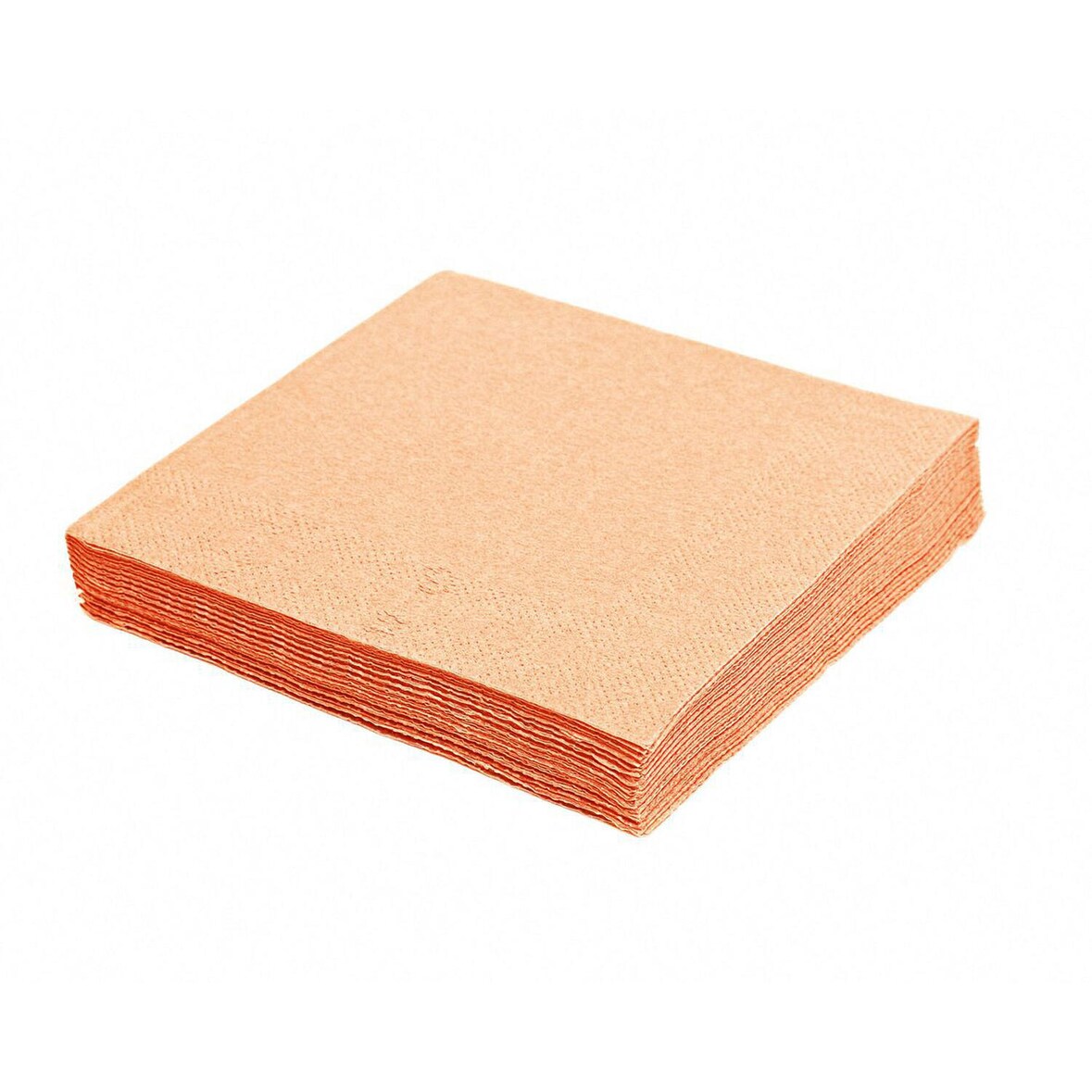 1000x Servietten 33 x 33 cm 1/4-Falz 3-lagig apricot
