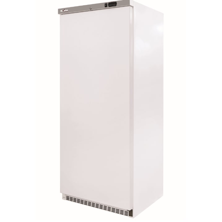 Gastro Edelstahl weiß Gefrierschrank Tiefkühlschrank 1 Tür 780x740x1925 mm 600l