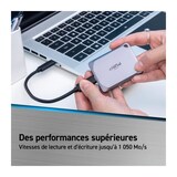 thumbnail of Disque Dur Ssd Externe - Crucial - X9 Pro - 4 To - Usb 3.2 Gen-2 2x2 - Aes 256 Bits