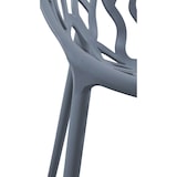 thumbnail of CLP 4 delige set tuinstoelen Hope Kunststof HBT: 80x59x60 cm antraciet