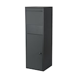 thumbnail of Helloshop26 - Pakketbus afsluitbaar brievenbus op standaard postpakket 46 x 45 x 140 cm antraciet 16_0000116