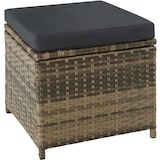 thumbnail of tectake Salotto in rattan con telaio in acciaio Barletta - naturale - 404399