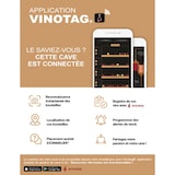 thumbnail of Cave à vin encastrable CBU20S2B - 20 bouteilles