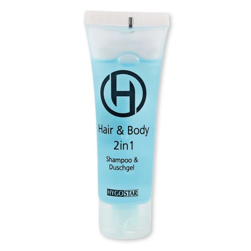 Shampoo 30 ml Tube einzeln verpackt 10,5x4 cm 50 Stück