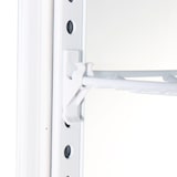 thumbnail of Cleiton® Vitrina Pastelera Expositora Refrigerada Vertical 4 Estantes 1 Puerta Blanca 230 Litros Ventilada | Vitrina de Suelo Cristal Recto