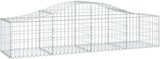 thumbnail of vidaXL Gabionen mit Hochbogen 30 Stk. 200x50x40/60 cm Verzinktes Eisen