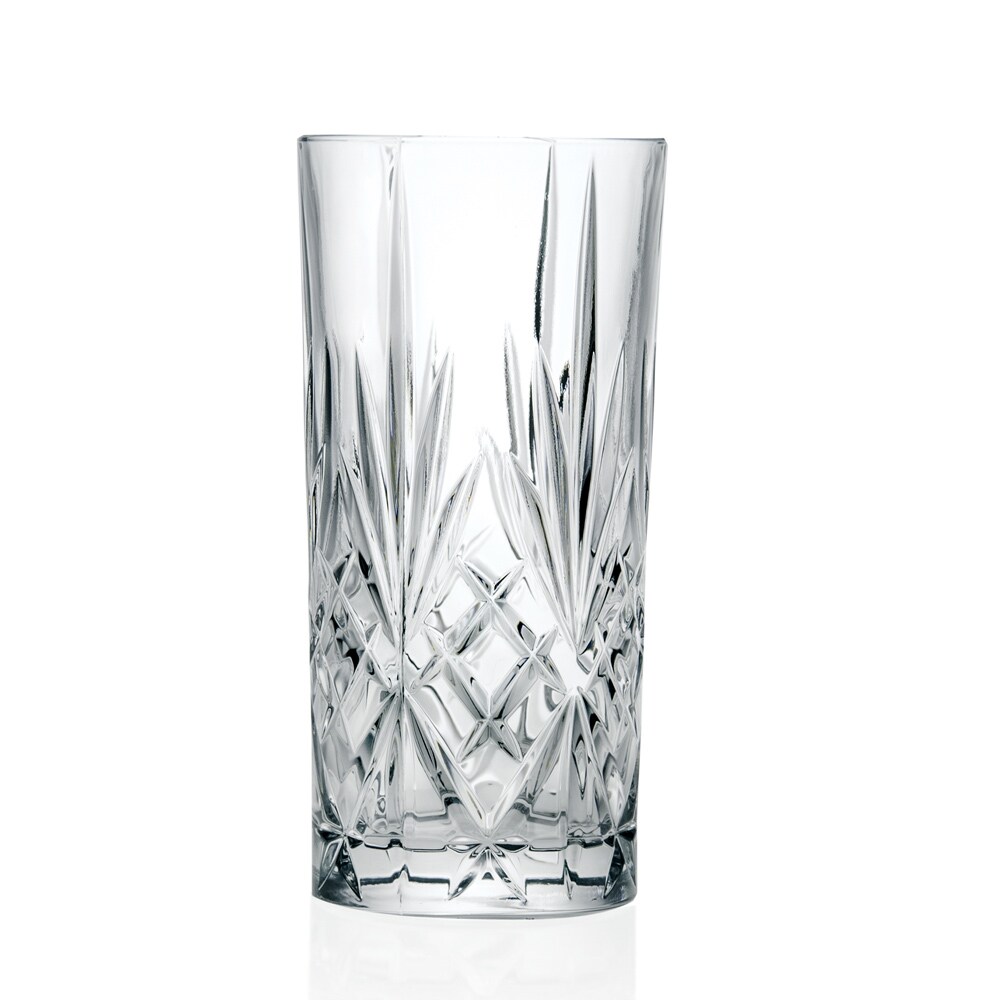 RCR Hohe Becher melodia 36 cl x6 Transparent Rund Cristallin