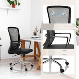 thumbnail of Silla de oficina / silla giratoria STAR-TEC S malla / tela negro hjh OFFICE