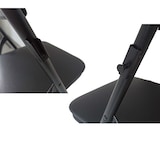 thumbnail of Chaise pliante gamme 'Prestige' Noir - 48,8 x 46,4 x 83,8cm - Furnitrade