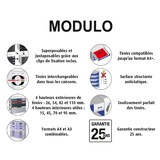 thumbnail of Exacompta 332798D 1x MODULO A4 - 10 Laden mit Schlüssel verschliessbar Iderama - Harlekin glossy