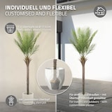 thumbnail of ML-Design – Künstliche Palme – 180 cm | tropische Kunstpflanze im Topf, Kunstbaum wie echt für Wohnzimmer & Büro