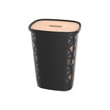 thumbnail of Coffre à granulés à bois avec roulettes - NOIR