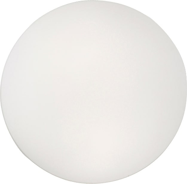 PERLA Deckenleuchte-Applikation aus weißem geblasenem Glas, LED, 27 W, 2700 K, 55 cm, IP20, dimmbar – Rossini-Gruppe – Leistung und Design