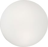 thumbnail of PERLA Deckenleuchte-Applikation aus weißem geblasenem Glas, LED, 27 W, 2700 K, 55 cm, IP20, dimmbar – Rossini-Gruppe – Leistung und Design