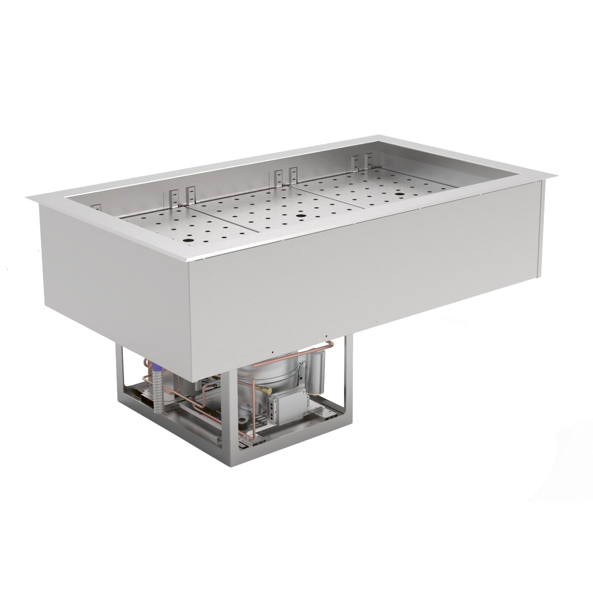 AKE Einbaukühlwanne EBS 3-1-E R-290