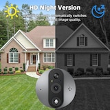 thumbnail of Interphone Vidéo WiFi Écran Couleur 4.3 Pouces 1080P Vision Nocturne Noir YONIS