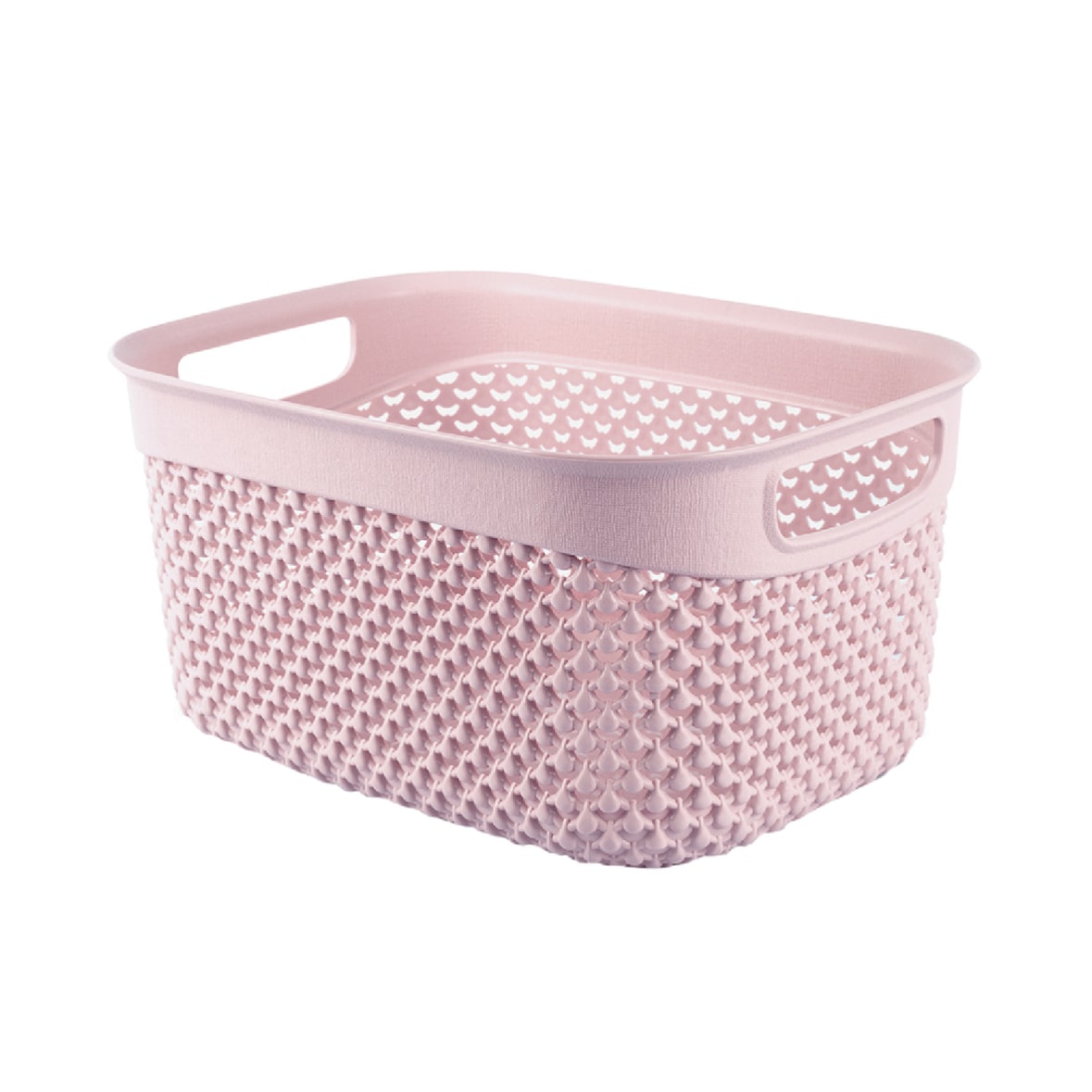 Mittlerer rechteckiger Sortierkorb 3,3 Liter Pink 7house