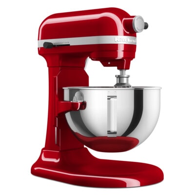 KitchenAid 5KSM55SXXEER Planetenrührer mit Schüsselhub 5,2 L PROFESSIONAL, Farbe rot