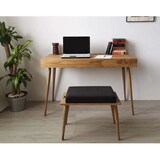 thumbnail of Ócrea Secretária em Madeira de Pinho Maciço - 2 gavetas - 100 x 50 Cm