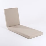 thumbnail of Almofada de espreguiçadeira. Alta espessura de olefina cor marrom torrado. Tamanho: 190x60x10 cm