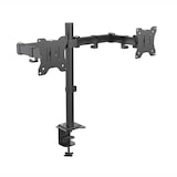 thumbnail of SVITA MOKPO Monitorhalterung 2 Monitore 15-27 Zoll Tisch Höhenverstellbar mit Neigung VESA 75/100 Schwarz