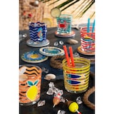 thumbnail of Excelsa lot de 6 sous-verres Corfu' céramique 10,5x1x10,5 cm multicolore