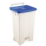 thumbnail of GILAC Collecteur à pédale 2 roues + couvercle - 100 L - Bleu G614422