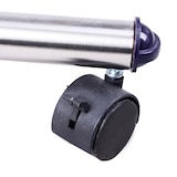 thumbnail of HOMCOM Rella Appendiabiti su Ruote Larghezza Altezza in Acciaio Inox