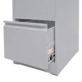 thumbnail of Hängeregisterschrank HWC-H16, Aktenschrank Büroschrank Stahlschrank, Format Legal + A4 abschließbar 134x46x62cm ~ grau