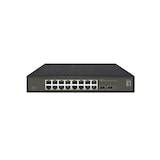 thumbnail of LevelOne Hilbert 18-Port Gigabit Smart Lite Switch, 16 x Gigabit RJ45, 2 x Gigabit SFP, Managed, L2, Gigabit Ethernet (10/100/1000), Rack-Einbau