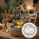 thumbnail of Brunnen LED Buddhafigur Kaskaden Zimmerbrunnen H: 25cm Tischbrunnen