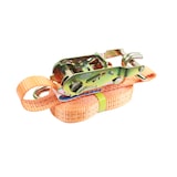thumbnail of Profi Ratschen Spanngurt Spanngurte Zurrgurt 2-tlg 5m 1,5to 1500kg TÜV/GS ORANGE