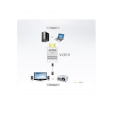 thumbnail of Aten VC810 VC810 Video-Konverter HDMI zu VGA