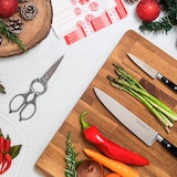 thumbnail of 3 Claveles Forgé - Cuchillo Cocinero Profesional 25 cm Acero Inoxidable