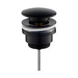 thumbnail of Válvula de Desagüe click clack | Tapón para lavabo de baño universal click clack | Latón Negro