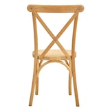 thumbnail of Nina | Crossback Holzstuhl | Rattansitz | stapelbar