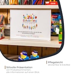 thumbnail of HMF Acryl Tischaufsteller DIN A6, Doppelseitiger T-Ständer Aufsteller, 10 Stück, Hochformat, Glasklar