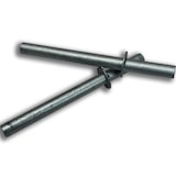 thumbnail of Fahrradanlehnbügel 116,5 x 77 cm Flachstahl 13 mm Anthrazit Einbetonieren Fahrradständer Parker Typ U