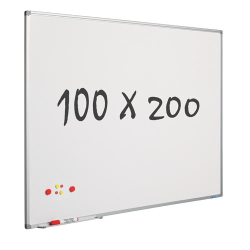 Whiteboard 100x200 cm - Magnetisch