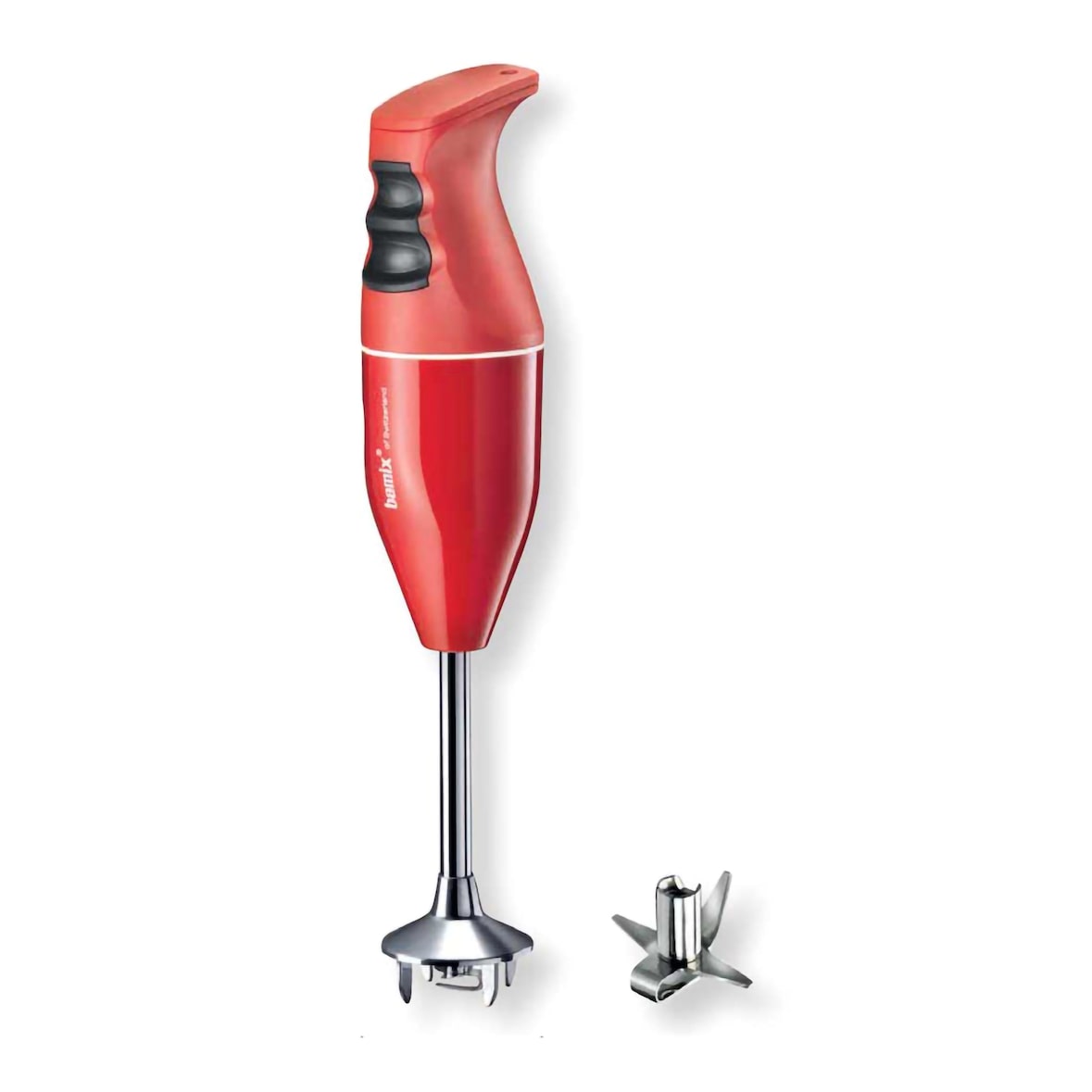 Bamix - CLASSIC 140 Watt Stabmixer, 2 Geschwindigkeiten - ROT
