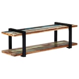 thumbnail of Helloshop26 - Meuble télé buffet tv télévision design pratique 130 cm bois de récupération massif 2502067