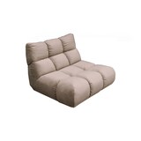 thumbnail of KAWOLA Sessel VIVIEN Drehsessel Velvet sand