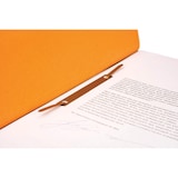thumbnail of Falken 80000516 Ösenhefter für DIN A4, 250g/m2 Manila-RC-Krt., 1/2 Vorderd., kaufm. Heftung - Orange
