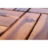 thumbnail of 33x Holzfliesen Akazienfliesen 3 m² Terrasse Balkon Klickfliesen Latten 30x30 cm