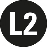 thumbnail of Aufkleber I Leiterkennzeichen L2 Wechselstromnetz, RoHS-konform, Folie, Ø 12,5mm, 20/Bogen, DIN EN 60445 / IEC 60417