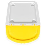 thumbnail of vidaXL Afvalbakken met deksels stapelbaar 3 st PP 78 L wit