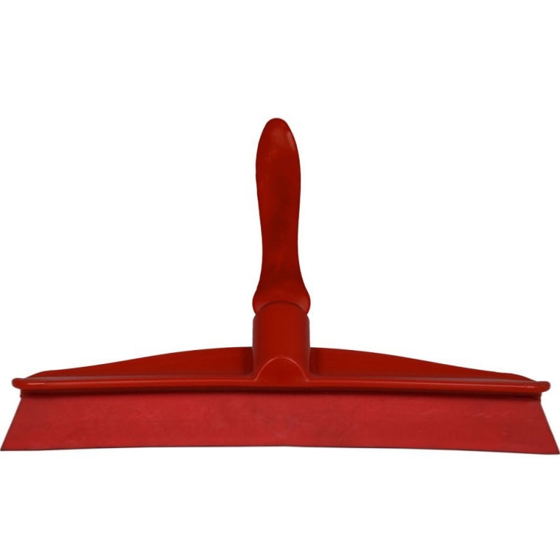 Raclette alimentaire monobloc 35cm à poignée - Pour plan de travail ROUGE - FalconBrush