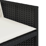 thumbnail of vidaXL 9-tlg. Garten-Essgruppe mit Kissen Schwarz Poly Rattan