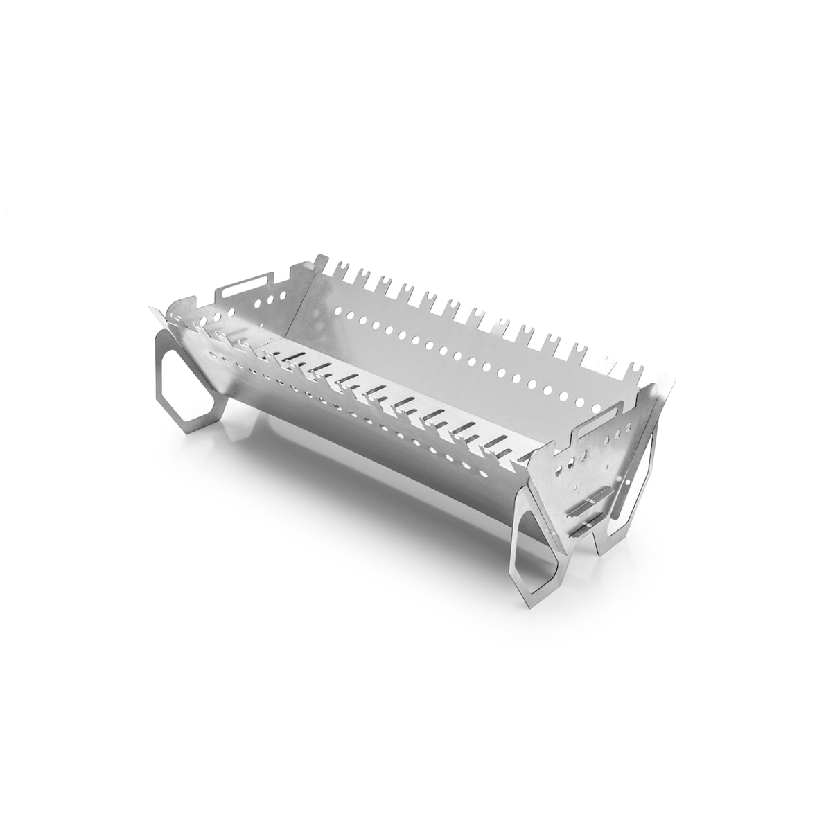 Favilla VEDEM Grill zerlegbar – Picknick Grill mit Tasche 60x30 cm für Holzkohle – Ideal für Picknick
