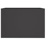 thumbnail of Helloshop26 - Hochbeet für Pflanzen Blumen Terrasse Garten 62 x 40 x 39 cm schwarzer Stahl 02_0037754